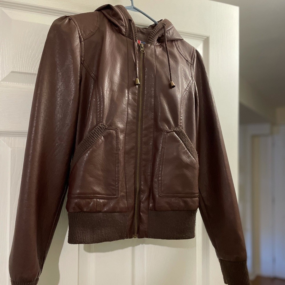 Leather jacket